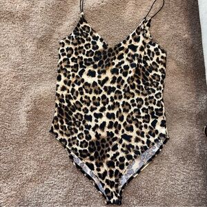 gaze medium Leopard Print Bodysuit